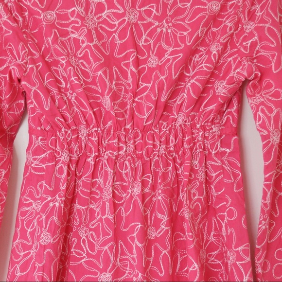 Lilly Pulitzer Long Sleeve Top Embroidered Size S - Picture 4 of 4